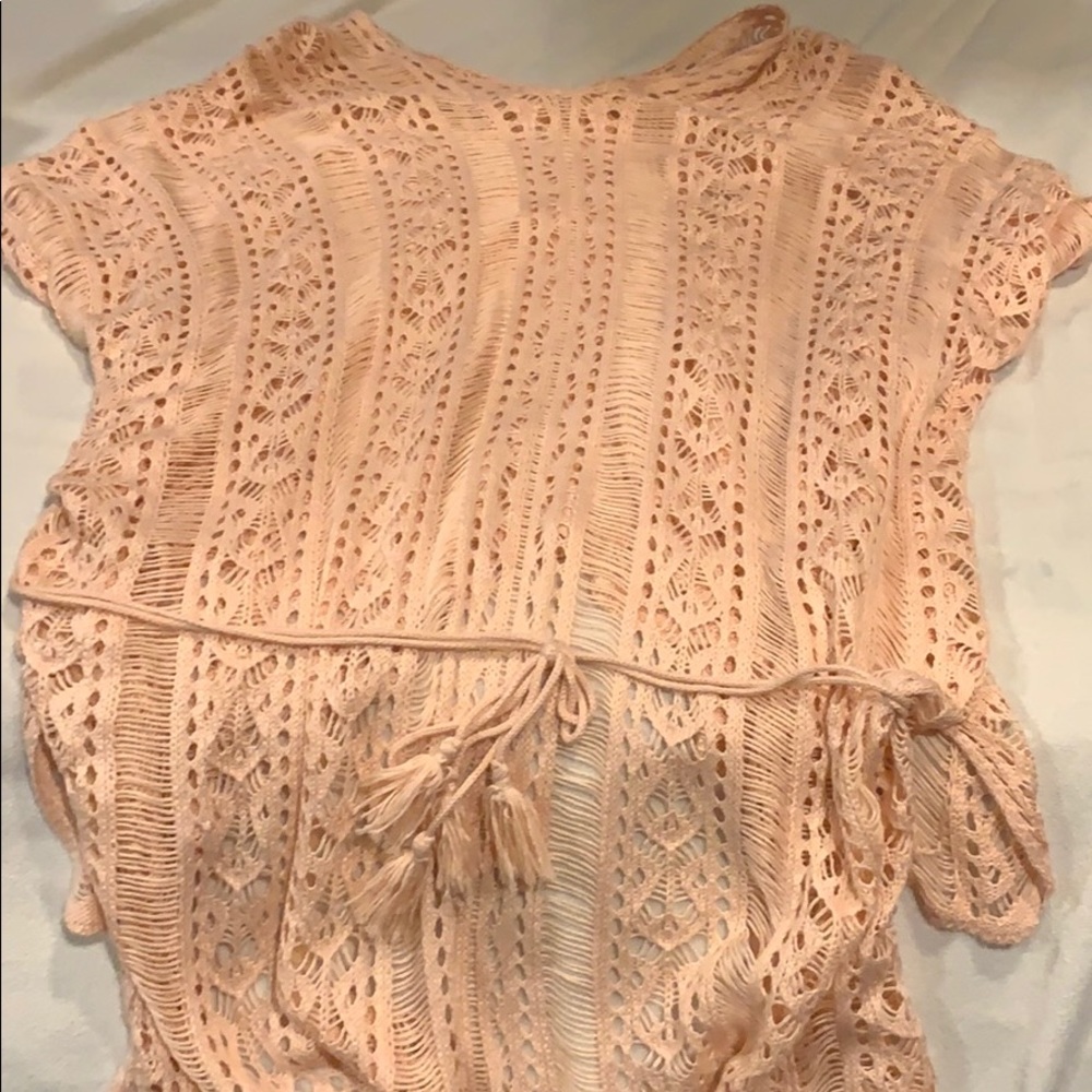 Shawl style overlay